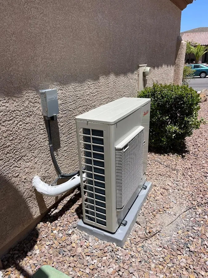Residential air conditioning condenser unit in Rio Linda